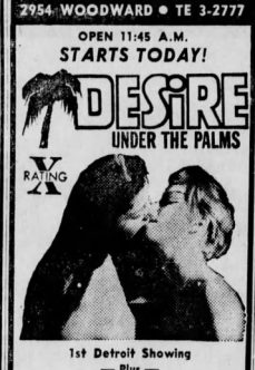 Desire Under the Palms 1968 tek part izle